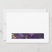 Leap Year Happy Birthday-kaart Kaart (Achterkant)