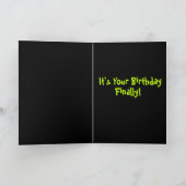 Leap Year/Leap Day Baby Birthday Card Kaart (Binnen)