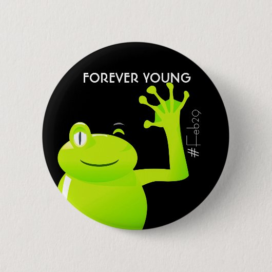 Leap Year/Leap Day Baby Button (Voorkant)
