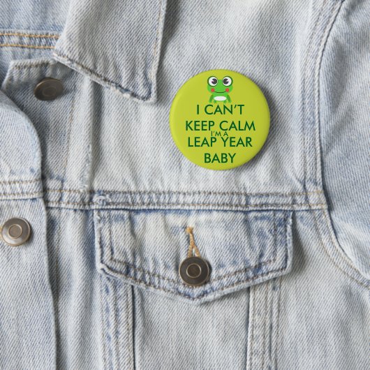 Leap Year/Leap Day Baby Button (In situ)