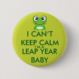 Leap Year/Leap Day Baby Button