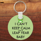Leap Year/Leap Day Baby Sleutelhanger (Voorkant)