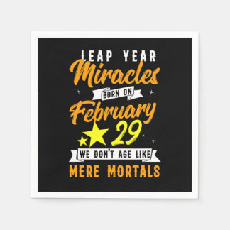 Leap Year Miracles 29 februari 2010 Gift Servet