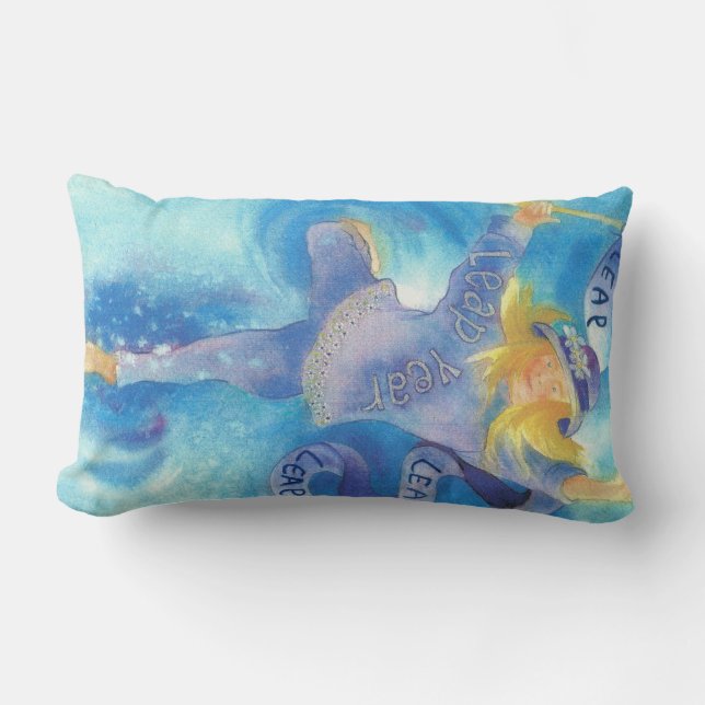 Leap Year Ribbon Dancer Kussen (Voorkant)