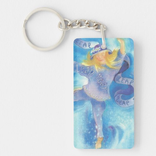 LEAP YEAR RIBBON DANCER SLEUTELHANGER (Voorkant)