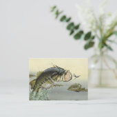 LEAPBASS-template voor visitekaartjes (Staand voorkant)