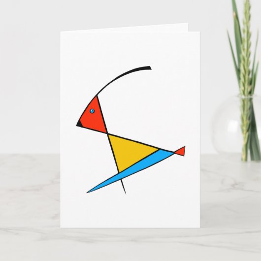 Leapfrog Hare Blank Wenskaart Kaart (Voorkant)