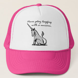 Leapfrog Met Een Eenhoorn Grappige Bal Cap Hoed Trucker Pet