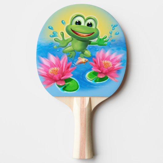 Leapfrog Ping Pong table tennis bats Tafeltennisbatje (Voorkant)