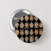 Leapin-kikkers Ronde Button 5,7 Cm (Voorkant /achterkant)