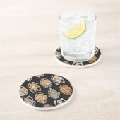 Leapin-kikkers Zandsteen Onderzetter (Zijkant)