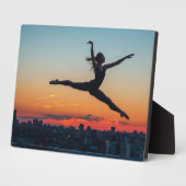 Leaping Ballerina Fotoplaat (Zijkant)