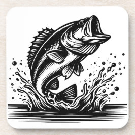 Leaping Bass Onderzetters [set van 6]