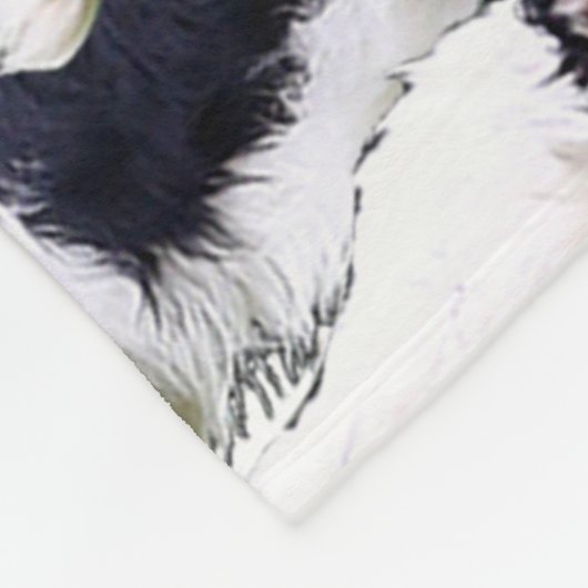 Leaping Borzoi Plush Fleece Throw (Hoek)