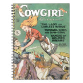 Leaping Cowgirl Notitieboek (Voorkant)