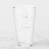 Leaping Deer Tumbler – Wild & Elegant (Achterkant)