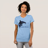 Leaping DOLPHIN Whisperer Art T-shirt (Voorkant volledig)