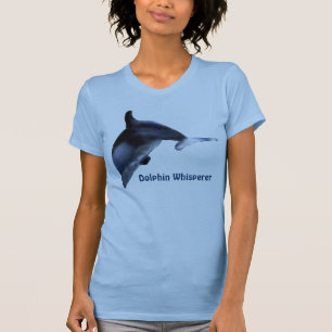 Leaping DOLPHIN Whisperer Art T-shirt