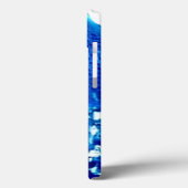 Leaping Dolphin Zee Animal Blue Case-Mate iPhone Case (Achterkant / Links)