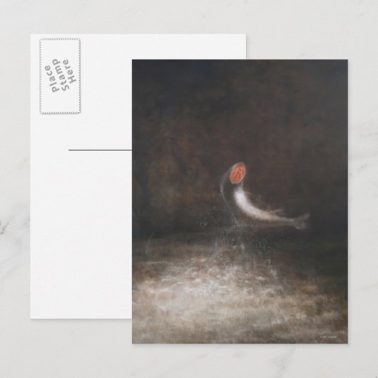 Leaping Fish Briefkaart (Voorkant / Achterkant)