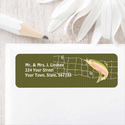 Leaping Fish Labels (Insitu)