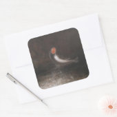 Leaping Fish Vierkante Sticker (Envelop)