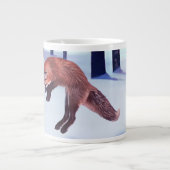 Leaping Fox Grote Koffiekop (Voorkant)
