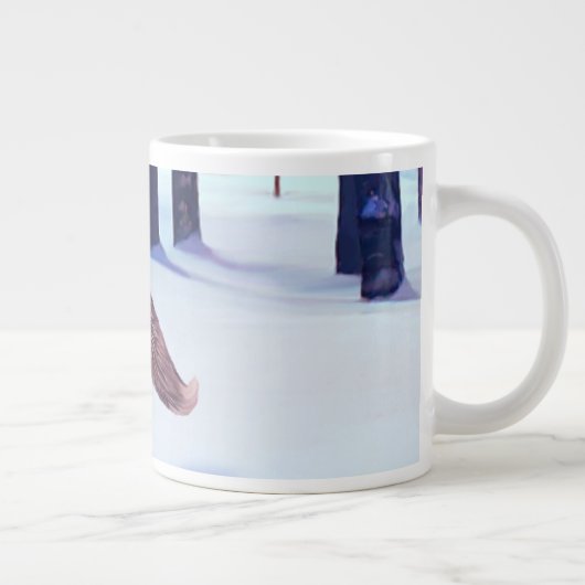 Leaping Fox Grote Koffiekop (Rechts)