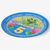 Leaping Frog aanpassen papier partij bord 9 inch (Gekanteld)