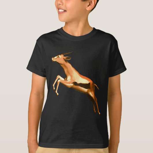 Leaping Gazelle T-shirt (Voorkant)