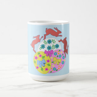 Leaping Hares  Koffiemok