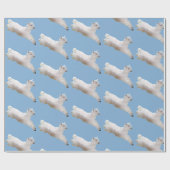 Leaping Lamb Pasen Cadeaupapier (Vlak)