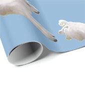 Leaping Lamb Pasen Cadeaupapier (Rol Hoek)