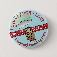 Leaping Lemming-Button