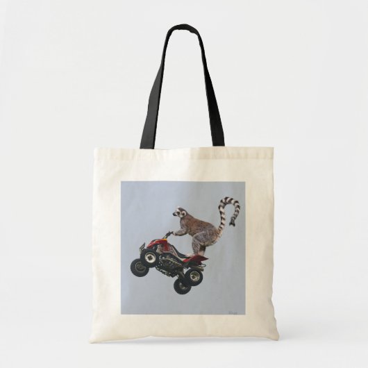 Leaping Lemur Bag Tote Bag (Voorkant)