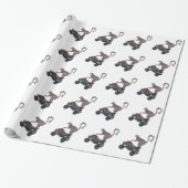 Leaping Lemur-overlooppapier (kleur kiezen) Cadeaupapier (Uitgerold)