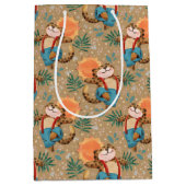 Leaping Leopard Medium Cadeauzakje (Voorkant)