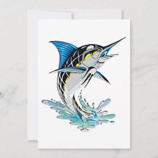 Leaping Marlin Kaart (Voorkant)