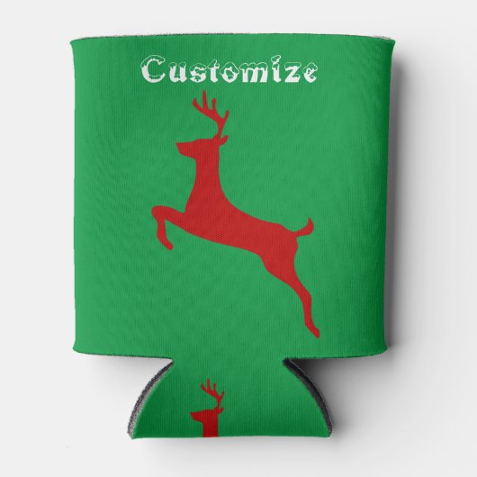 Leaping Red Deer Thunder_Cove Blikjeskoeler (Voorkant)