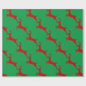 Leaping Red Deer Thunder_Cove Cadeaupapier (Vlak)