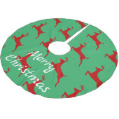 Leaping Red Deer Thunder_Cove Kerstboom Rok (Gekanteld)