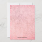 Leaping renindeder in Holly Wreatay Party Kaart (Achterkant)