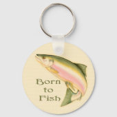 Leaping Salmon Sleutelhanger (Voorkant)