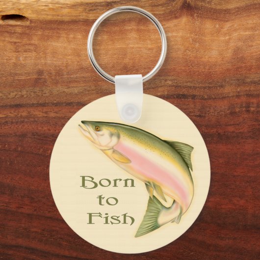 Leaping Salmon Sleutelhanger (Voorkant)