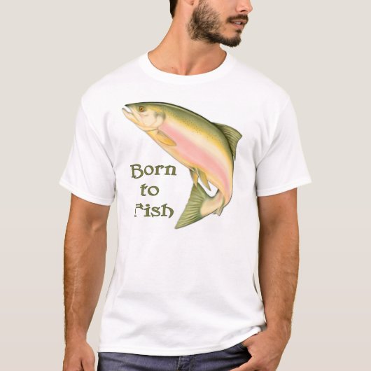 Leaping Salmon T-shirt (Voorkant)