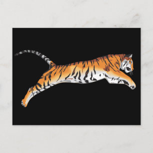 Leaping Tiger Briefkaart
