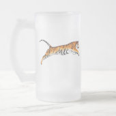 Leaping Tiger Matglas Bierpul (Links)