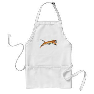 Leaping Tiger Standaard Schort