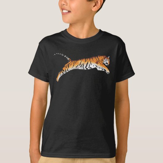Leaping Tiger T-shirt (Voorkant)