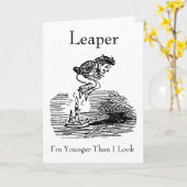 Leapjaar op laatste dag kaart (Gele Bloem)